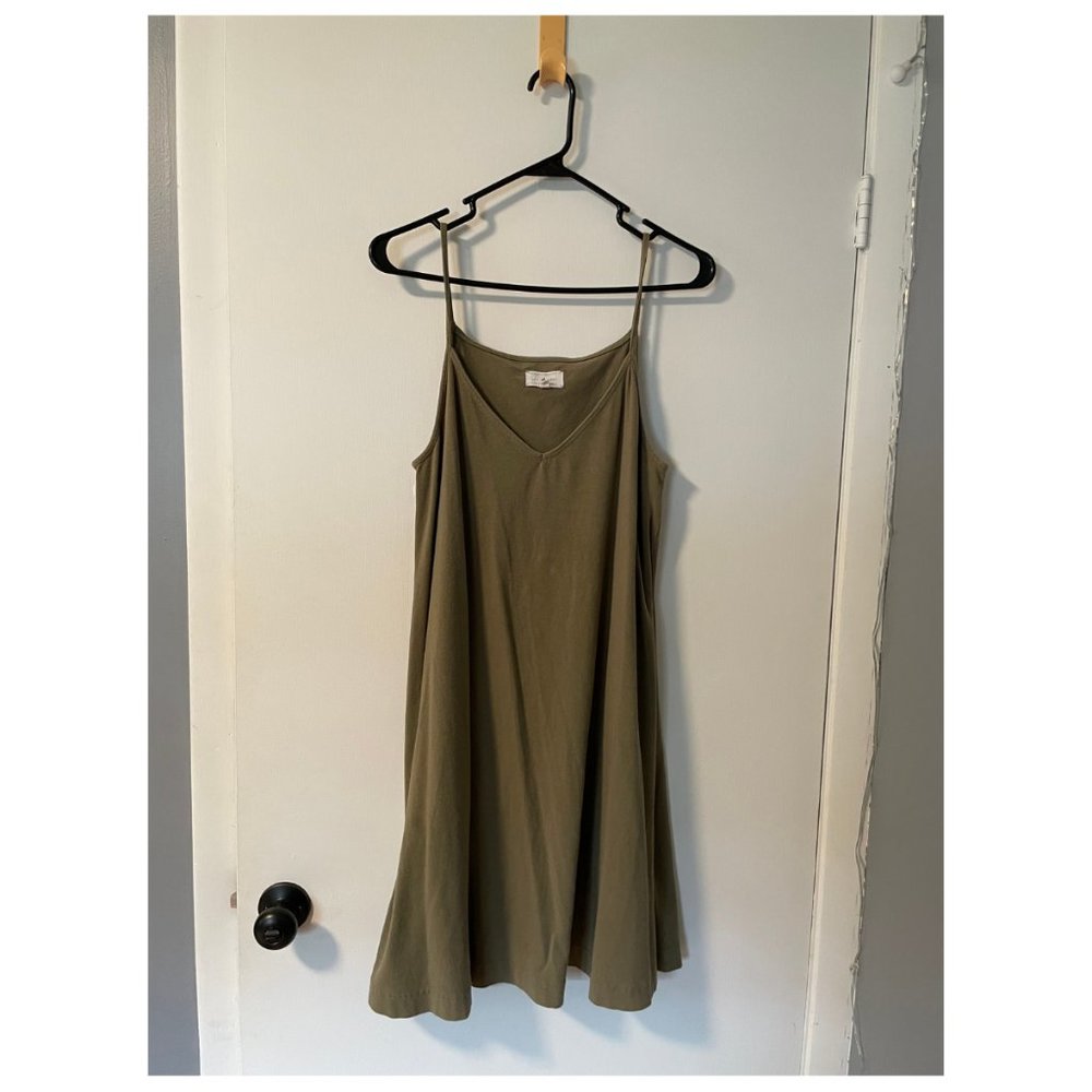 Lou & Grey : Green Tank Dress